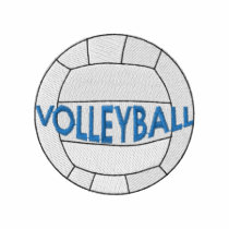Volleyball Logo embroidered shirts by ZazzleEmbroidery Volleyball Logo embroidered shirts