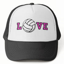 Volleyball Love Hats