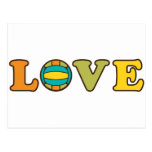 Volleyball Love Sport Postcards