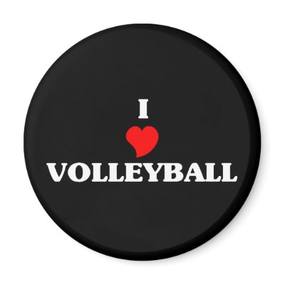 Volleyball Magnets by republicofsport