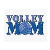 Volleyball mom postcards by bbdesignsco Volleyball mom postcards