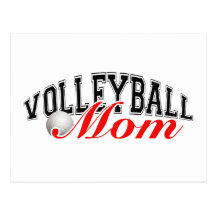 Volleyball Mom Postcards