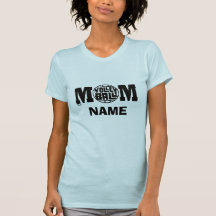 VOLLEYBALL MOM  T SHIRT (CUSTOM)