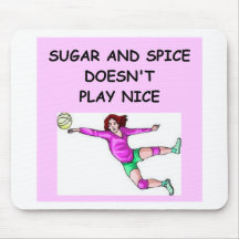 volleyball mouse pad