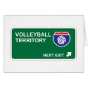 Volleyball Next Exit cards by whatitis Volleyball Next Exit cards