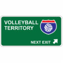 Volleyball Next Exit photo sculptures by whatitis Volleyball Next Exit photo sculptures