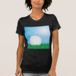 volleyball on grass t-shirts