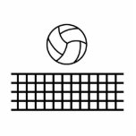 Volleyball Photo Cut Outs