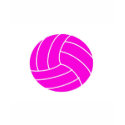 Volleyball Pink t-shirts