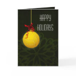 volleyball  player Christmas Cards cards