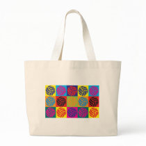 Volleyball Pop Art Bags