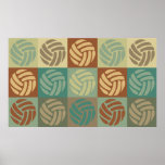 Volleyball Pop Art Print