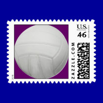 Volleyball Postage Stamps