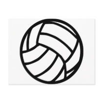 Volleyball postcards