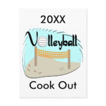Volleyball Postcard by RedRider08 Volleyball Postcard