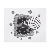 volleyball power custom flyer