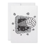 volleyball power personalized invite