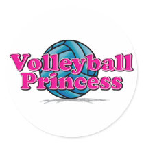 Volleyball Princess stickers