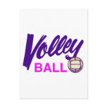 Volleyball (Purple/Pink) postcards