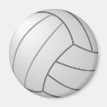 Volleyball Refrigerator Magnet