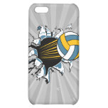 volleyball ripping through blue and gold iPhone 5C case