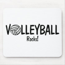 Volleyball Rocks Mouse Mats