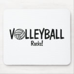 Volleyball Rocks Mouse Pad