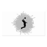 Volleyball Scribble Style (Male) Business Cards