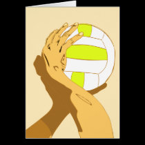 Volleyball Serve cards