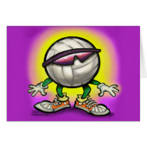 Volleyball Shades cards