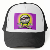 Volleyball Shades Mesh Hat