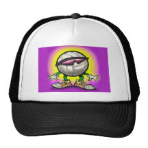 Volleyball Shades Mesh Hat