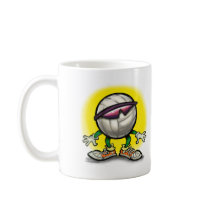 Volleyball Shades mugs