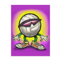 Volleyball Shades postcards