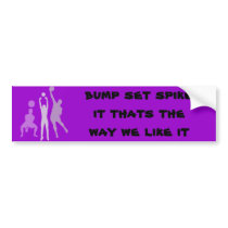 volleyball sticker bumper stickers