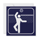 Volleyball Symbol Invitation