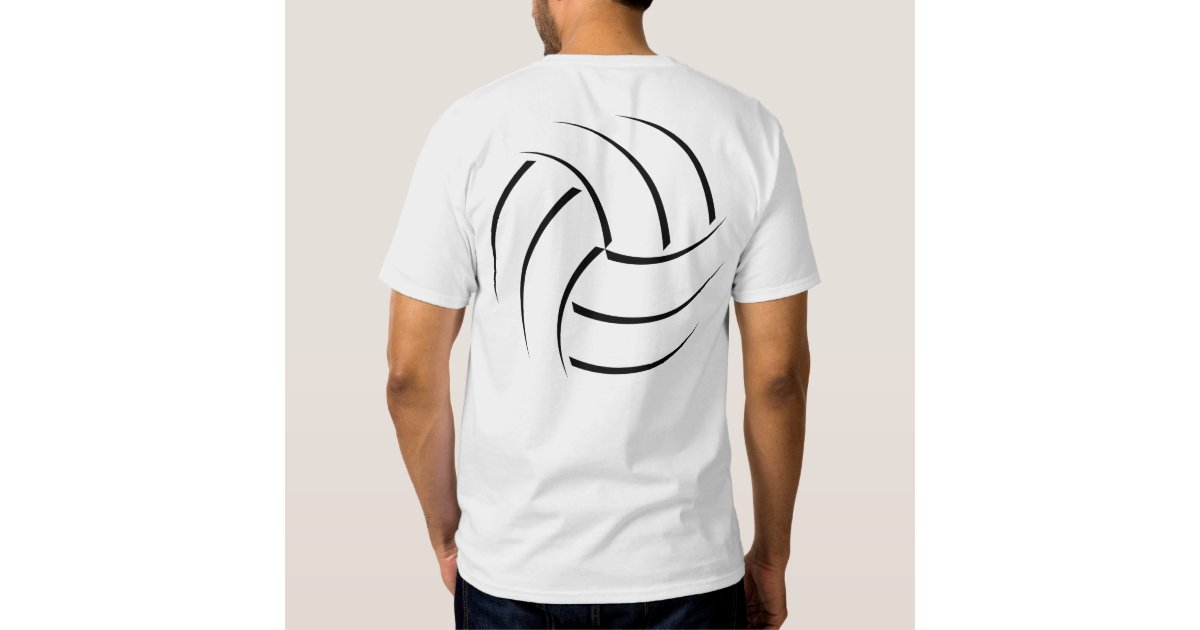white shirt volleyball player