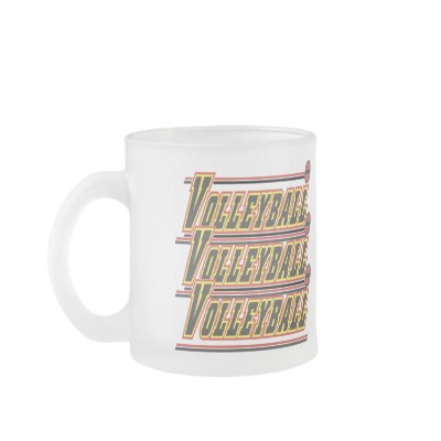Volleyball T Shirts and Gifts Mug by kids_tshirts