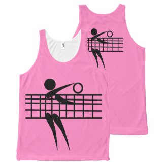 Volleyball Tank Top All-Over Print Tank Top