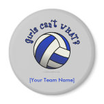 View more Volleyball Team Gifts - Blue Magnets personalized gift ideas for girls Volleyball Team Gifts - Blue Magnets