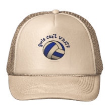 Volleyball Team Gifts - Blue Mesh Hat