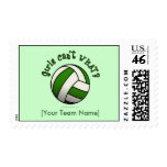 Volleyball Team Gifts - Green Stamps