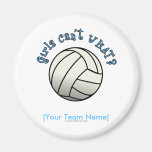 Volleyball Team Gifts - White Fridge Magnets