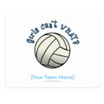 Volleyball Team Gifts - White Post Cards