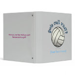 View more Volleyball Team - White Binders personalized gift ideas for girls Volleyball Team - White Binders