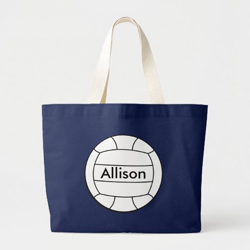 Volleyball Tote Bag Zazzle