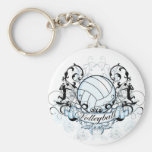 Volleyball Tribal Key Chains