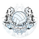Volleyball Tribal Sticker