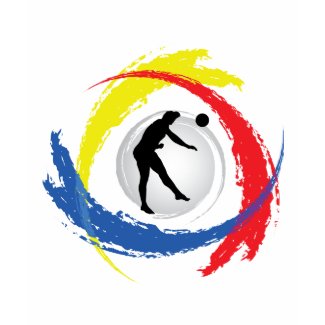 Volleyball Tricolor Emblem (Male) shirt