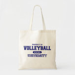 Volleyball University Tote Bag